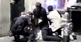 Police Abusing and Beating 64-years-old Man