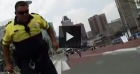 Baltimore Police Officer Attacked Teenage Skater