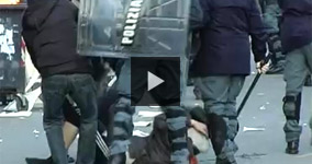 Police Brutality in Rome, Italy