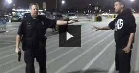 Houston Cop Harasses and Cuffs Two Innocent Men 