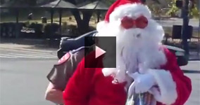 Santa Claus Arrested For Writing “Love”