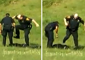 Connecticut Cops Brutally Beat Up a Suspect In Local Park