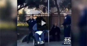 Video Of Police Abusing A Man In A Wheelchair